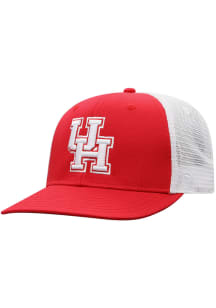 Top of the World Houston Cougars BB Trucker Adjustable Hat - Red