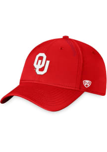 Top of the World Oklahoma Sooners Mens Crimson Reflex 2.0 Flex Hat