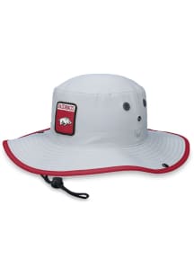 Top of the World Arkansas Razorbacks Grey Steady Mens Bucket Hat