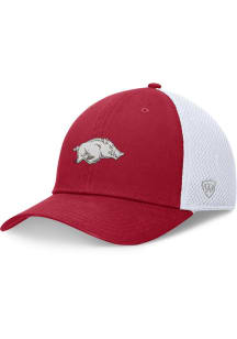 Top of the World Arkansas Razorbacks Mens Cardinal 2T Fastbreak Stretch Flex Hat