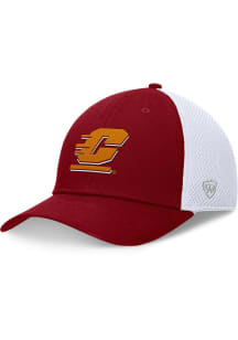 Top of the World Central Michigan Chippewas Mens Maroon 2T Fastbreak Stretch Flex Hat