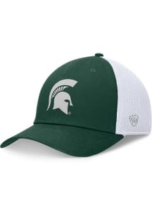 Top of the World Michigan State Spartans Mens Green 2T Fastbreak Stretch Flex Hat
