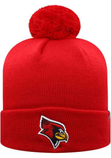 Top of the World Illinois State Redbirds Red Cuffed Knit Style Mens Knit Hat