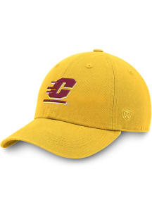 Top of the World Central Michigan Chippewas CENTRAL 20S Adjustable Hat - Gold