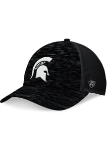 Top of the World Michigan State Spartans Streak Trucker Adjustable Hat - Black
