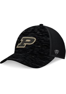 Top of the World Purdue Boilermakers Streak Trucker Adjustable Hat - Black