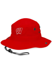 Top of the World Wisconsin Badgers Red IC08 Mens Bucket Hat