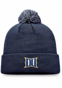 Top of the World Drexel Dragons Navy Blue Tow Pom 6 Cuffed Knit Mens Knit Hat