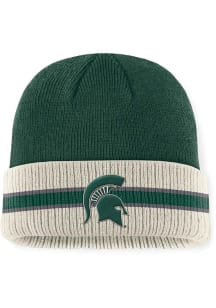 Top of the World Michigan State Spartans Green Silas Cuff Mens Knit Hat