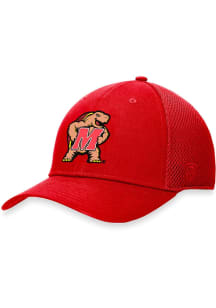 Top of the World Maryland Terrapins Mens Red Spacer Stretch Flex Hat