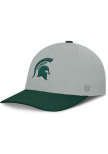 Top of the World Michigan State Spartans Mens Grey Mick Stretch Flex Hat