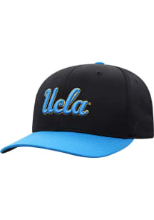 Top of the World UCLA Bruins Mens Black TOW REFLEX 2TN POLY STRUCTURED STRETCH Flex Hat