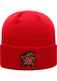 Top of the World Maryland Terrapins Red Y/CAP CUFFED KNIT Youth Knit Hat