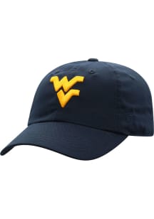 Top of the World West Virginia Mountaineers Staple Adjustable Hat - Navy Blue
