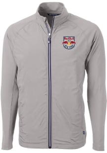 Cutter and Buck New York Red Bulls Mens Grey Adapt Eco Medium Weight Jacket