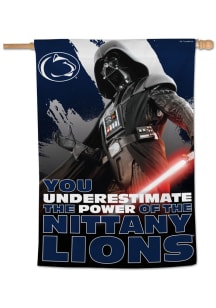Penn State Nittany Lions Star Wars Vader 28x40 Banner - Navy Blue