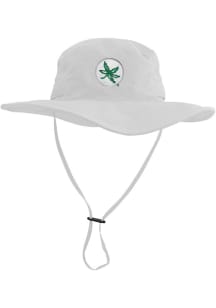 LogoFit Ohio State Buckeyes White Boonie Mens Bucket Hat