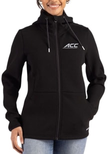 Cutter and Buck ACC Womens Black Epic Comfort Full Zip Light Weight Jacket