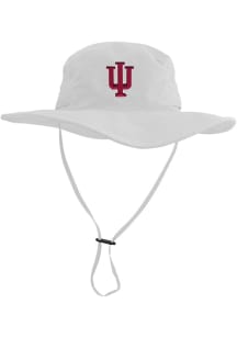 LogoFit Indiana Hoosiers White Boonie Mens Bucket Hat