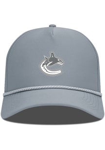 Levelwear Vancouver Canucks Gordon 3D Patch Adjustable Hat - Grey