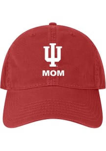Indiana Hoosiers Mom Twill Adjustable Hat - Red