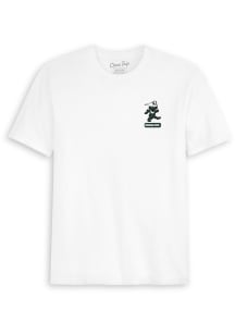 Class Trip Michigan State Spartans White Grateful Dead Skull Number One Design Short Sleeve T Shir..
