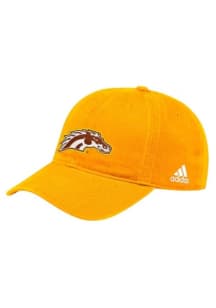 Adidas Western Michigan Broncos Adjustable Washed Slouch Adjustable Hat - Gold
