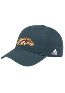 Adidas Western Michigan Broncos Adjustable Washed Slouch Adjustable Hat - Black