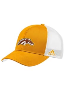 Adidas Western Michigan Broncos Structured Adjustable Mesh Adjustable Hat - Gold