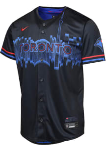 Nike Toronto Blue Jays Youth Black Limited City Connect Jersey