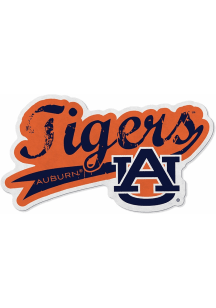 Auburn Tigers Distressed Team Logo Pennant - Orange