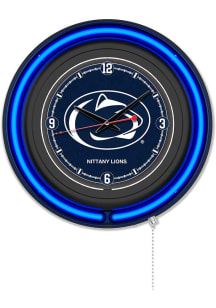 Penn State Nittany Lions Double Neon Wall Clock