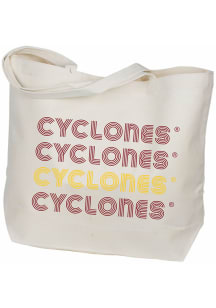 Iowa State Cyclones Cardinal Retro Canvas Tote
