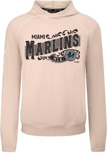 Levelwear Miami Marlins Tan Mandate Keen Long Sleeve T Shirt