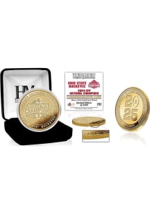 Ohio State Buckeyes 2024 Football National Champions Gold Plated Collectible Coin