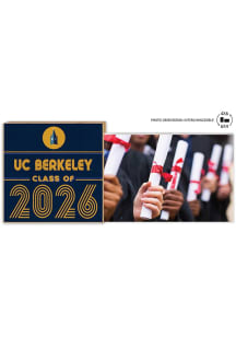 Cal Golden Bears Class of 2026 Floating Picture Frame - Navy Blue