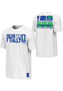 Mitchell and Ness FIFA Philadelphia Youth White Cityview FIFA 26 Short Sleeve T-Shirt