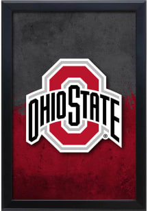 Ohio State Buckeyes Snap Frame LED Sign - Black
