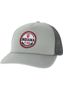 Legacy Indiana Hoosiers Laguna Foam Trucker Adjustable Hat - Grey