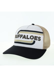 Legacy Colorado Buffaloes Which Way 5-Panel Trucker Adjustable Hat - White