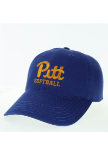 Pitt Panthers Softball Relaxed Twill Adjustable Hat - Blue