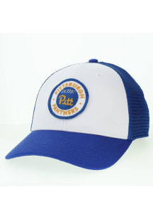 Pitt Panthers White Wordmark Low Pro Snapback Mens Snapback Hat