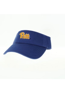 Pitt Panthers Mens Blue Relaxed Twill Visor Adjustable Visor