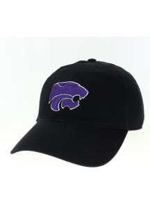 K-State Wildcats Relaxed Twill Adjustable Hat - Black