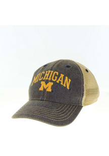 Michigan Wolverines Baby Old Favorite Trucker Adjustable Hat - Blue
