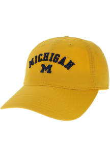 Michigan Wolverines Relaxed Twill Adjustable Hat - Yellow