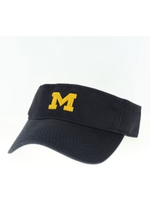 Michigan Wolverines Mens Blue Tennis Adjustable Visor
