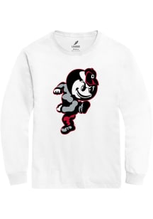 League Ohio State Buckeyes White Brutus Long Sleeve T Shirt