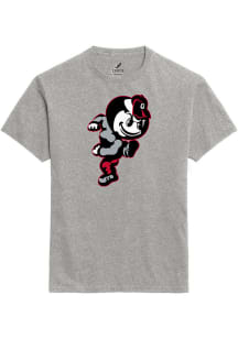 Ohio State Buckeyes Grey Brutus Short Sleeve T Shirt
