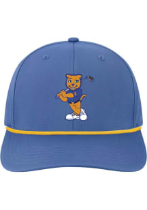 Legacy Pitt Panthers Golfing Roc Back Nine Adjustable Hat - Blue